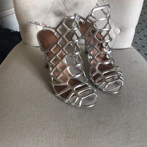 Madden Girl silver heels